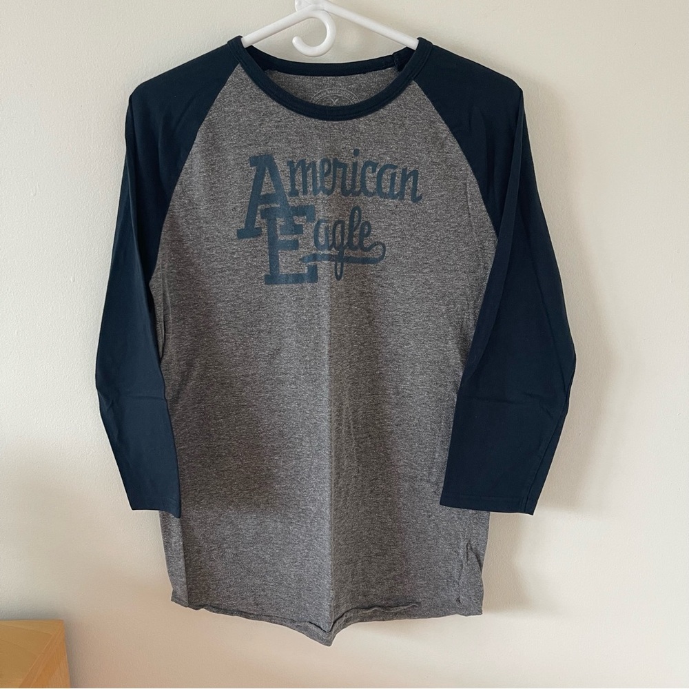 American Eagle baseball tee (size small)